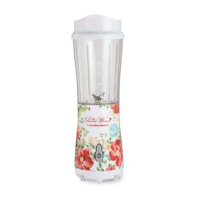 The Pioneer Woman Vintage Floral 14 Ounce Personal Blender with Travel Lid