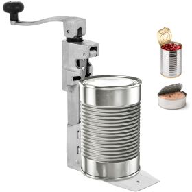 Home Or Commercial Manual Grain Mill Stainless Steel Manual Coffee Grinder And Can Opener Manual Jar Lid Gripper Tools - Silver A - Food Mills