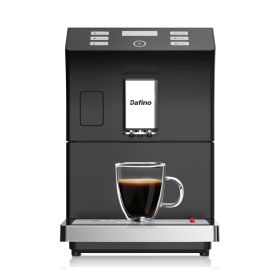 Dafino-206 Super Automatic Espresso & Coffee Maker Machine;  Black - black