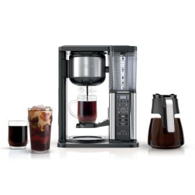 Hot & Iced, Single Serve or Drip Coffee System 10 Cup Glass Carafe, CM300